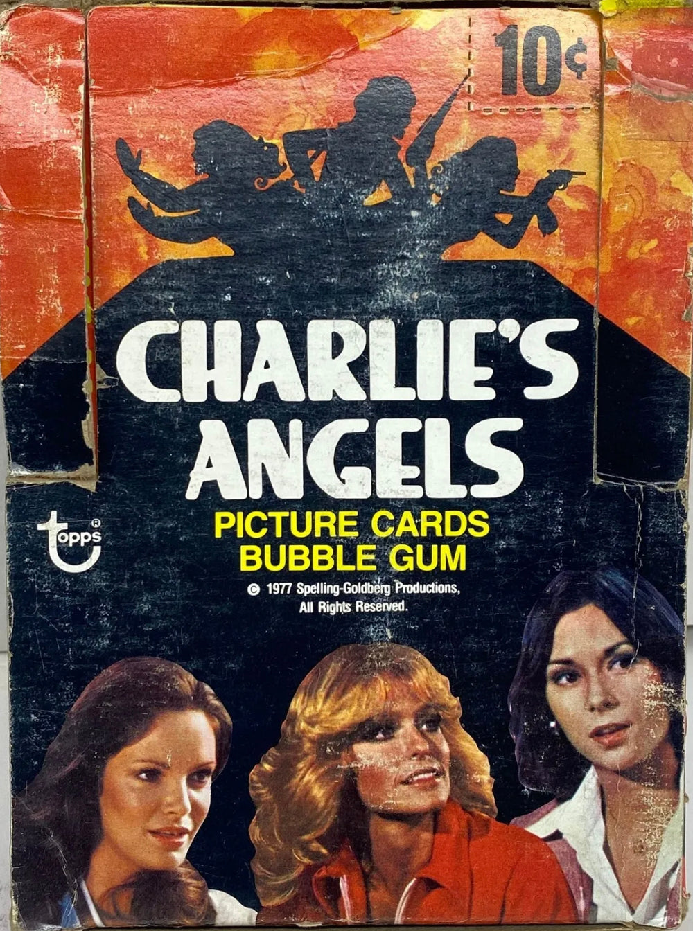 1977 Charlie's Angels Series 1 Wax Box