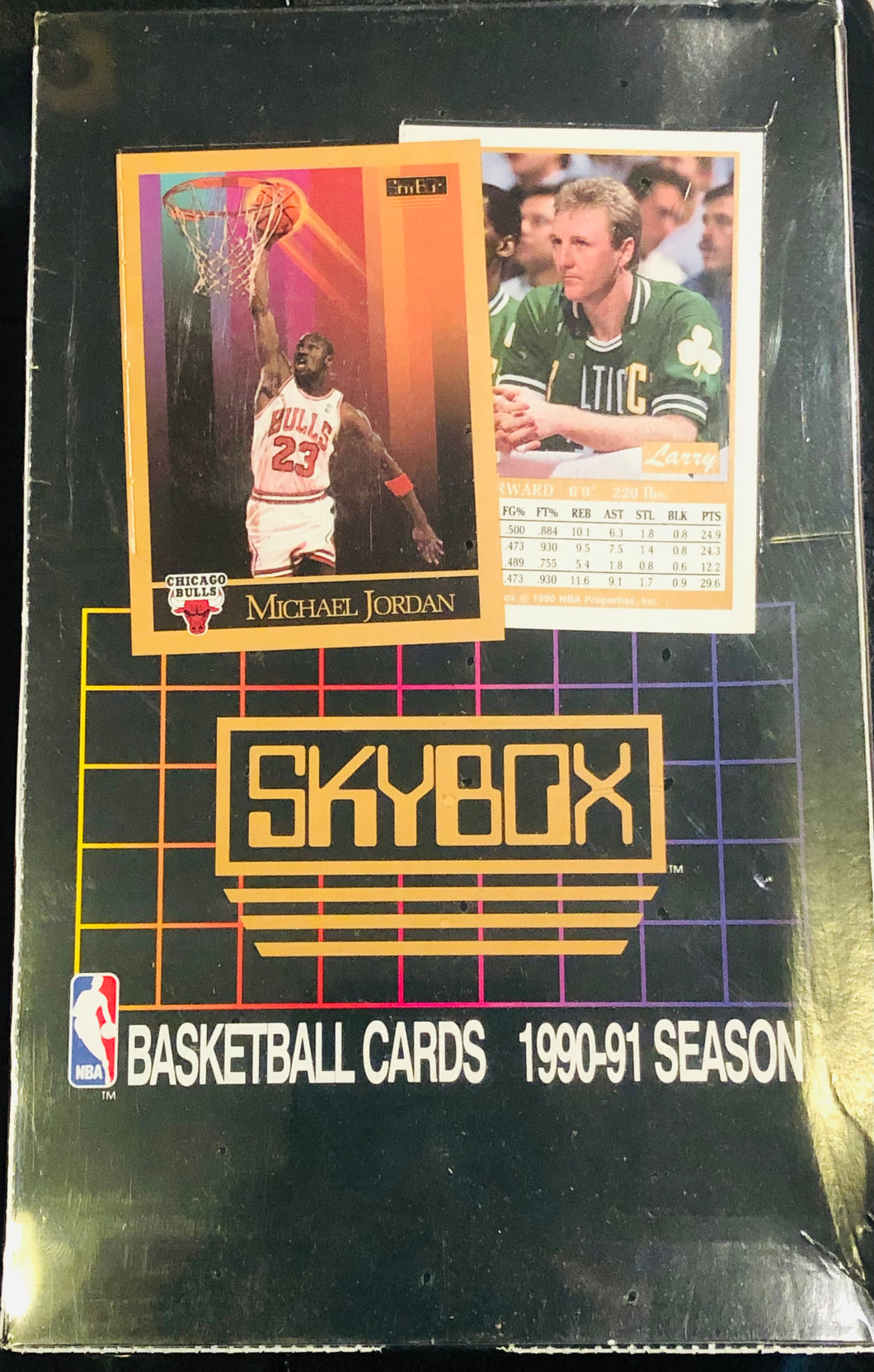 1990 91 Skybox Series 1 Factory Sealed Basketball Box