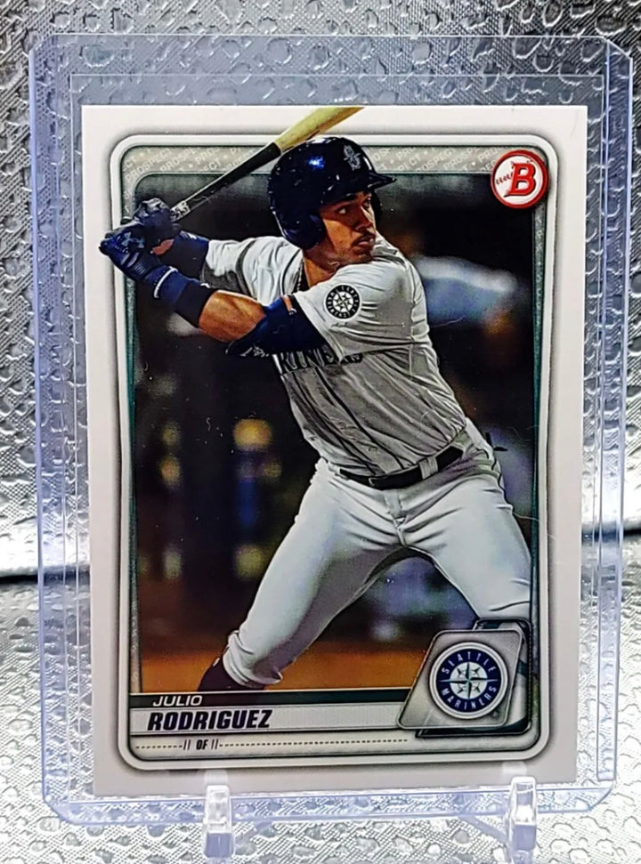 JULIO RODRIGUEZ 2020 Bowman ROOKIE CARD RC Seattle Mariners ROY