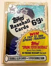 Load image into Gallery viewer, 1987 Topps Baseball Cello Box Guaranteed Unopened WPK
