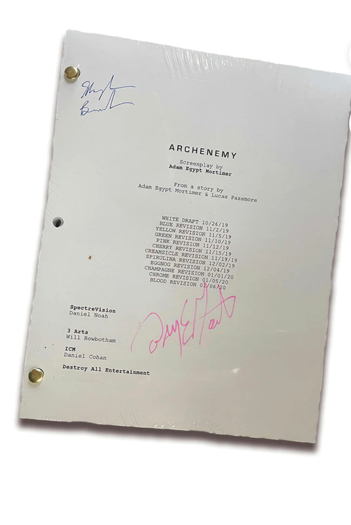 Legion M Signed Archenemy Script