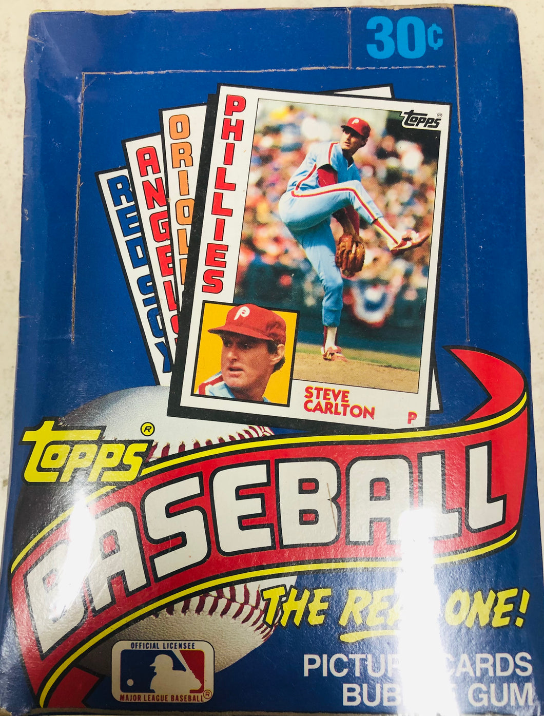 1984 Topps Baseball Wax Box BBCE Authenticated