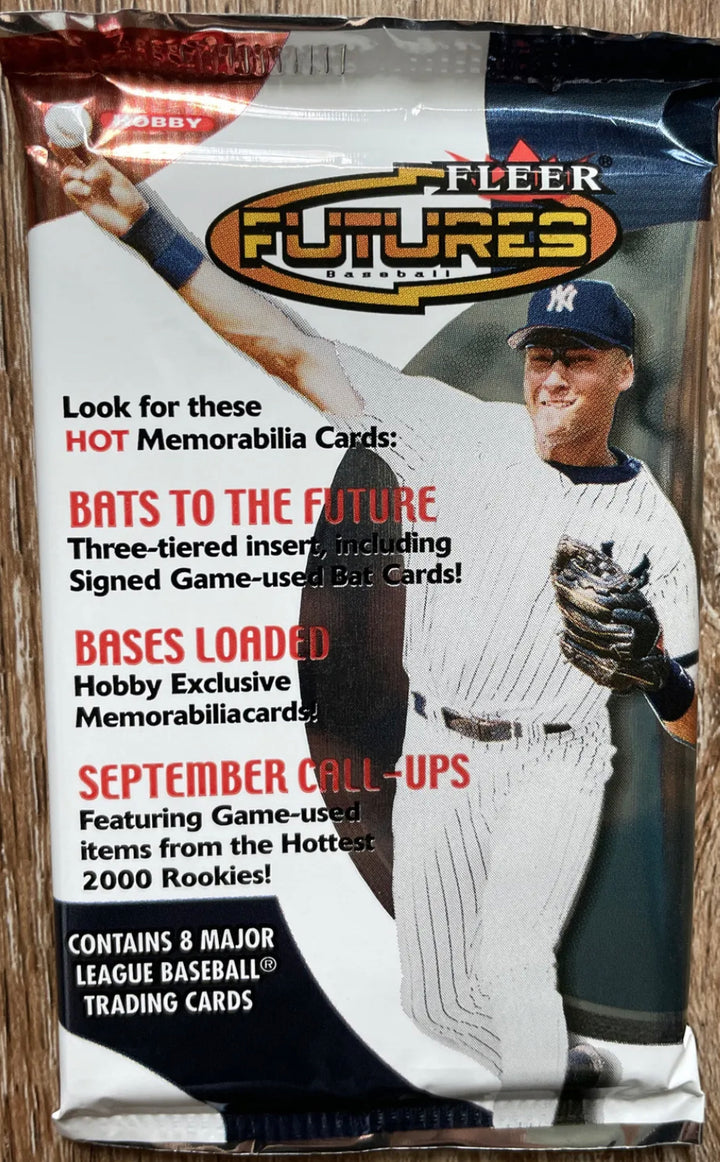 2001 Fleer Futures MLB Major League Baseball Sealed Unopened Hobby Pack