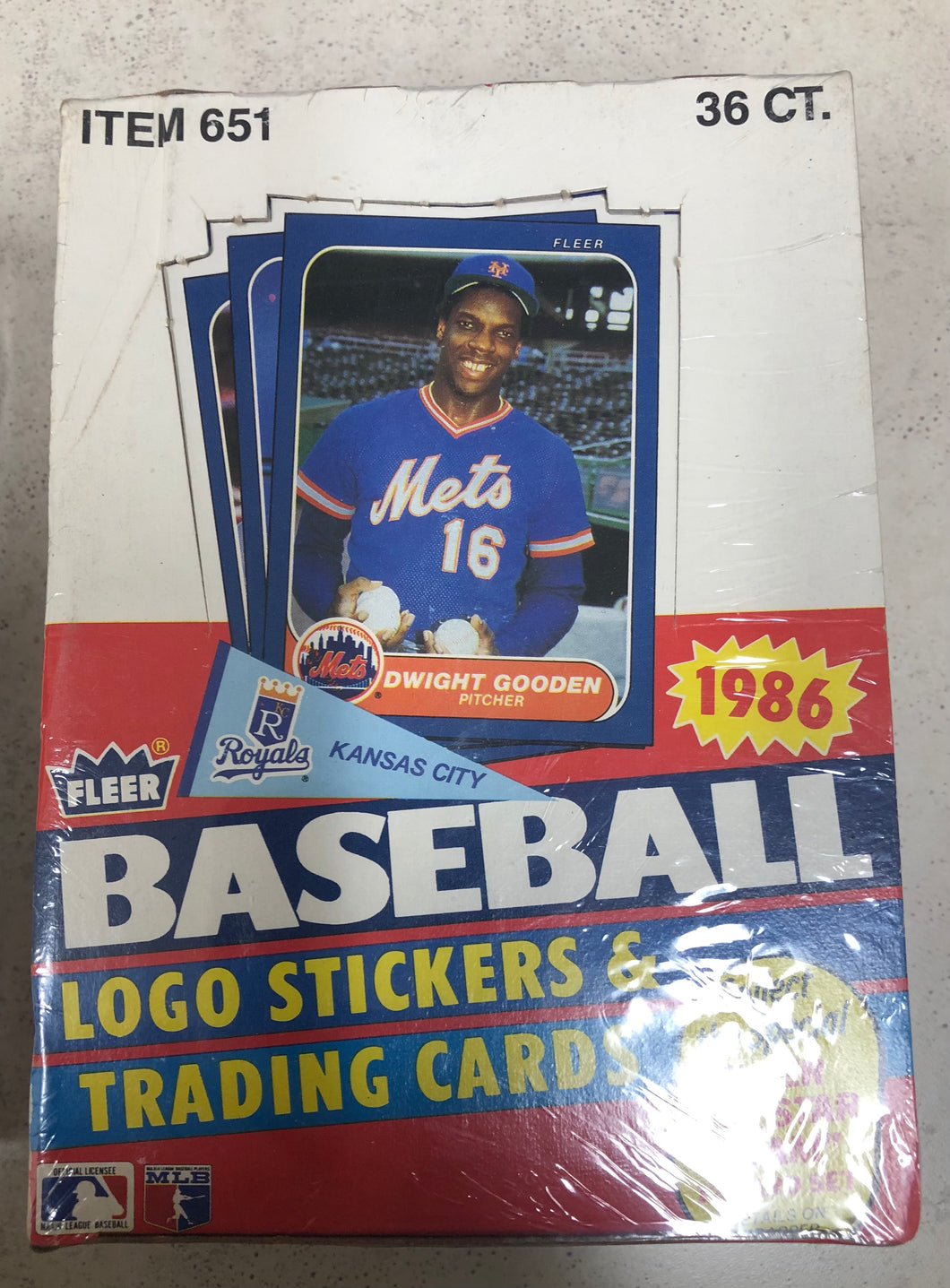 1986 Fleer Baseball Wax Box Guaranteed Unopened WPK