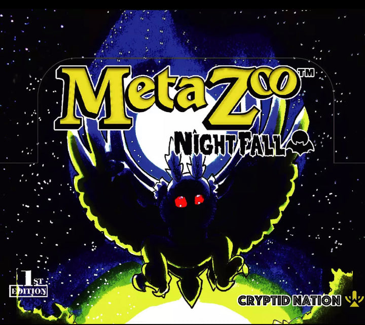 MetaZoo Nightfall 1st Edition Factory Sealed Booster Box