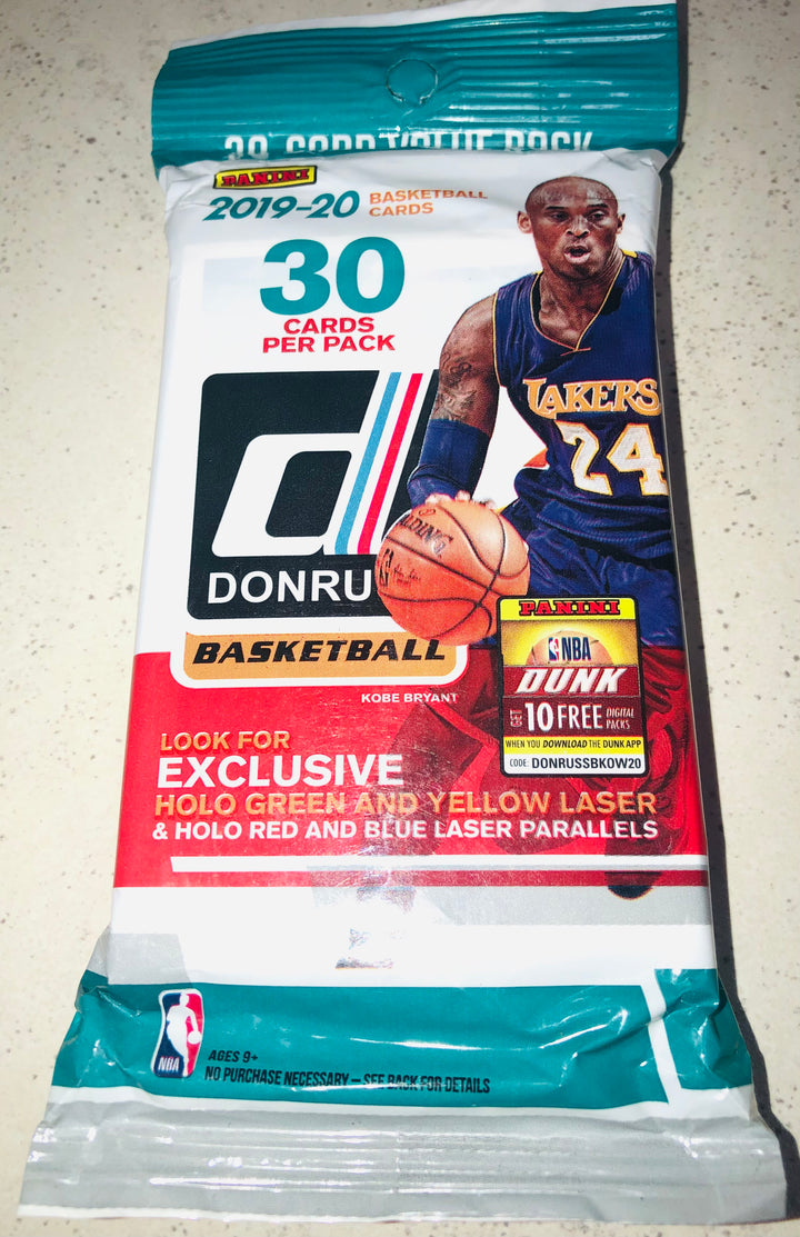 2019 20 Panini Donruss Basketball Jumbo Pack Factory Sealed