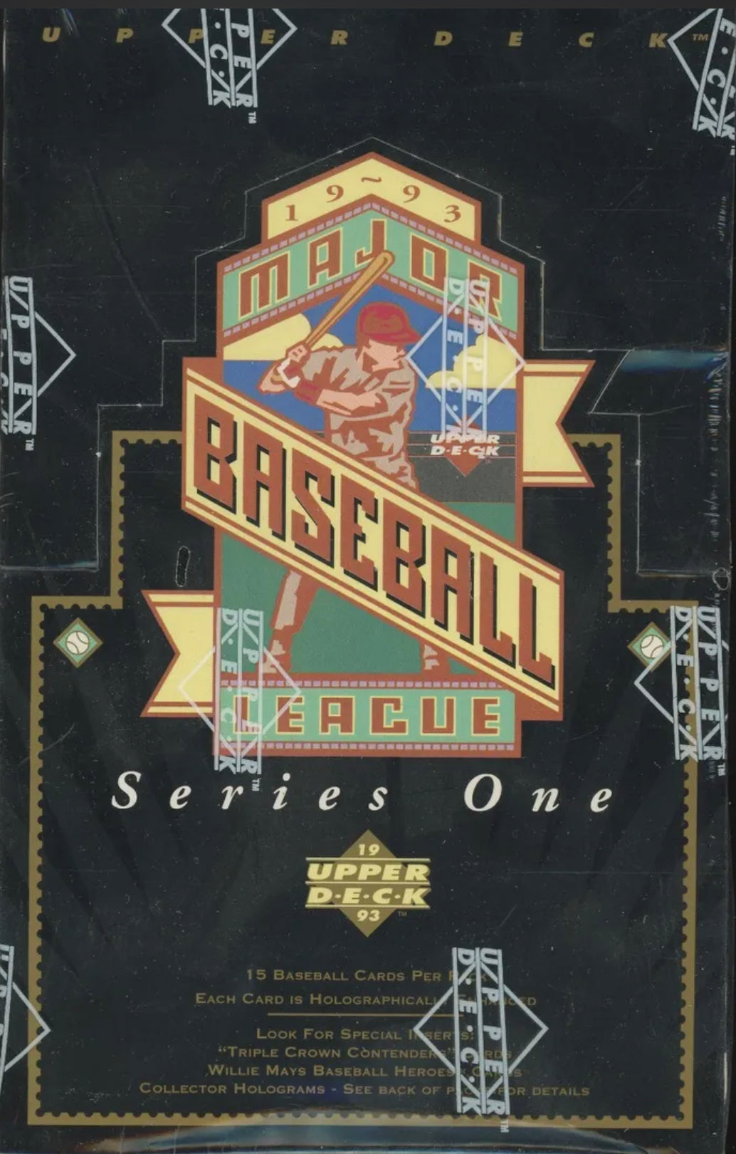 1993 Upper Deck Series 1 Baseball Hobby Box Sealed Unopened