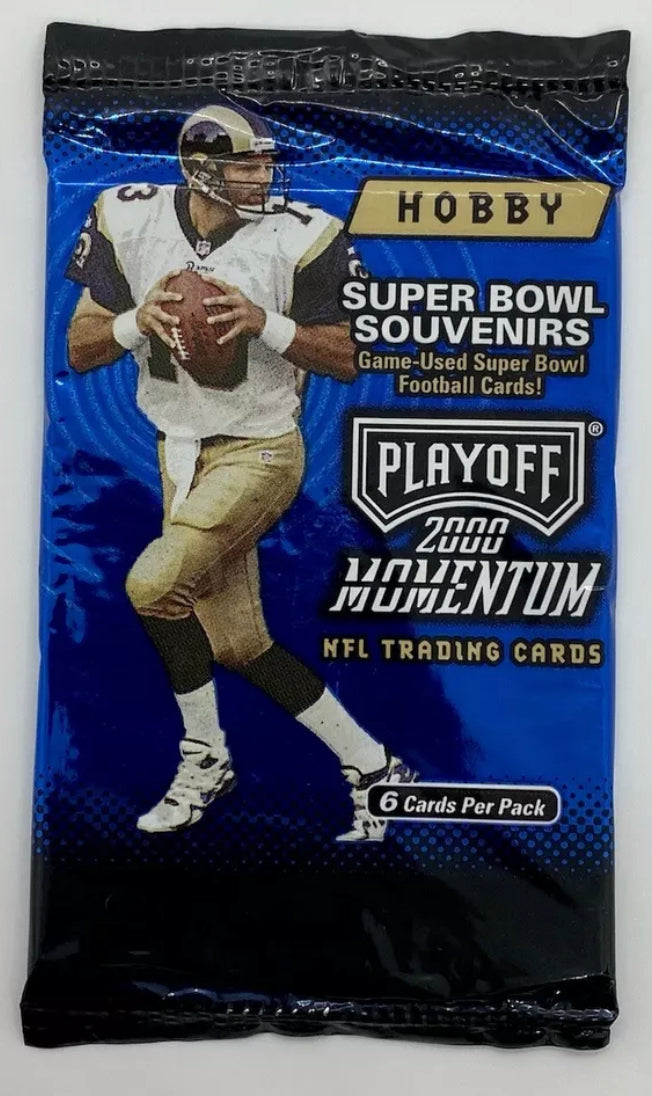 2000 NFL Playoff Momentum Sealed Hobby Pack