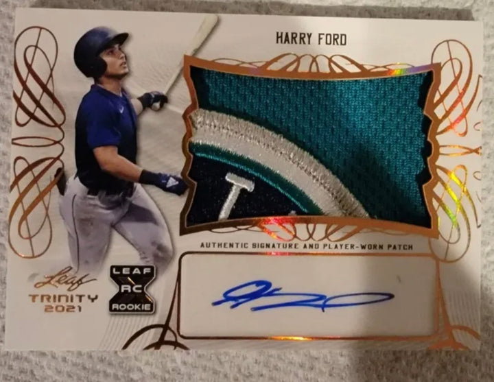 2021 LEAF TRINITY HARRY FORD XRC LOGO PATCH AUTO MARINERS