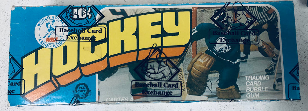 1976 77 OPC WHA Hockey Box BBCE Authenticated