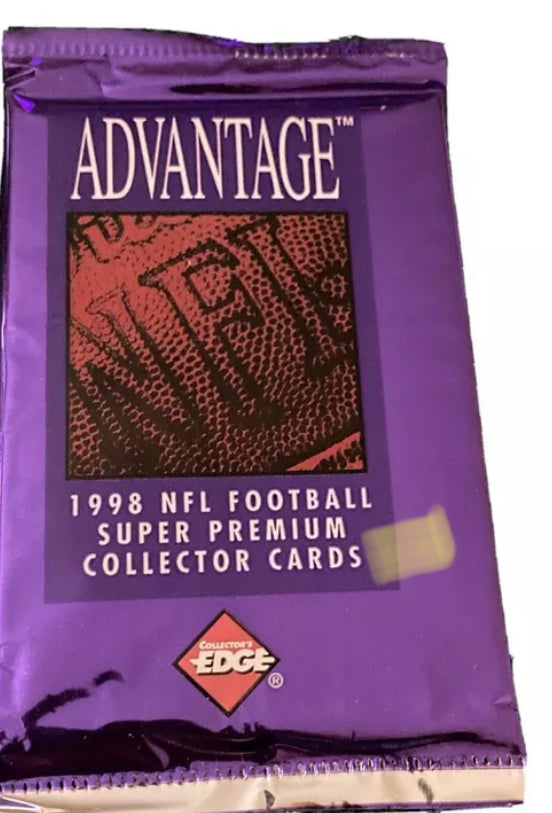 1998 Collectors Edge Advantage Unopened Factory Sealed Pack Super Premium