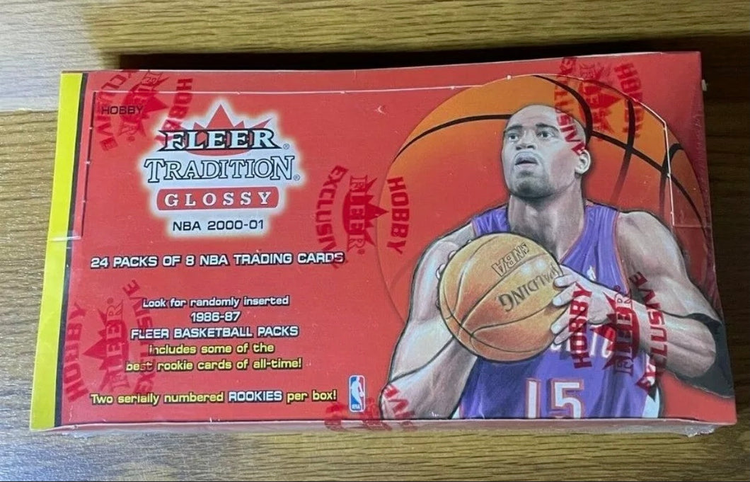 2000 Fleer Tradition Glossy Basketball Hobby Box