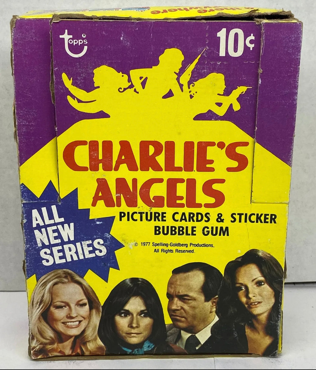 1977 Charlie's Angels Series 3 Wax Box