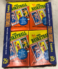 Load image into Gallery viewer, 1980 Topps Basketball 36 CT Wax Box Unopened
