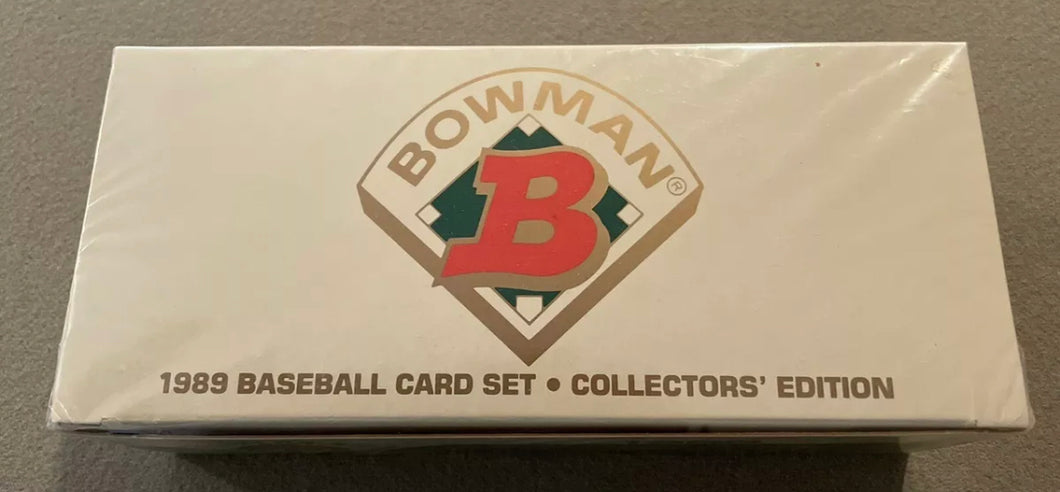 1989 Bowman Tiffany Set Factory Sealed