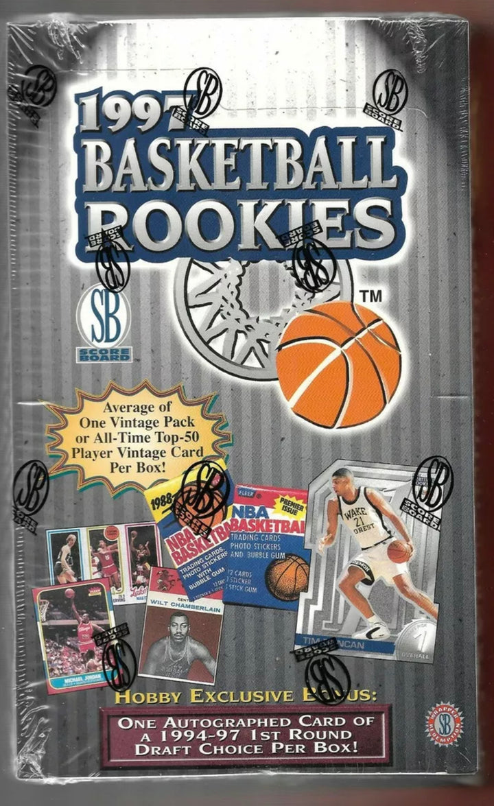 1997 Score Board Basketball Rookies Box