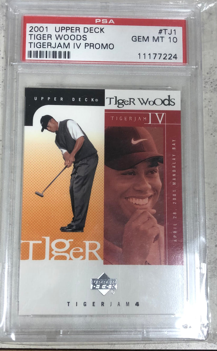 2001 Upper Deck Tiger Jam Tiger Woods