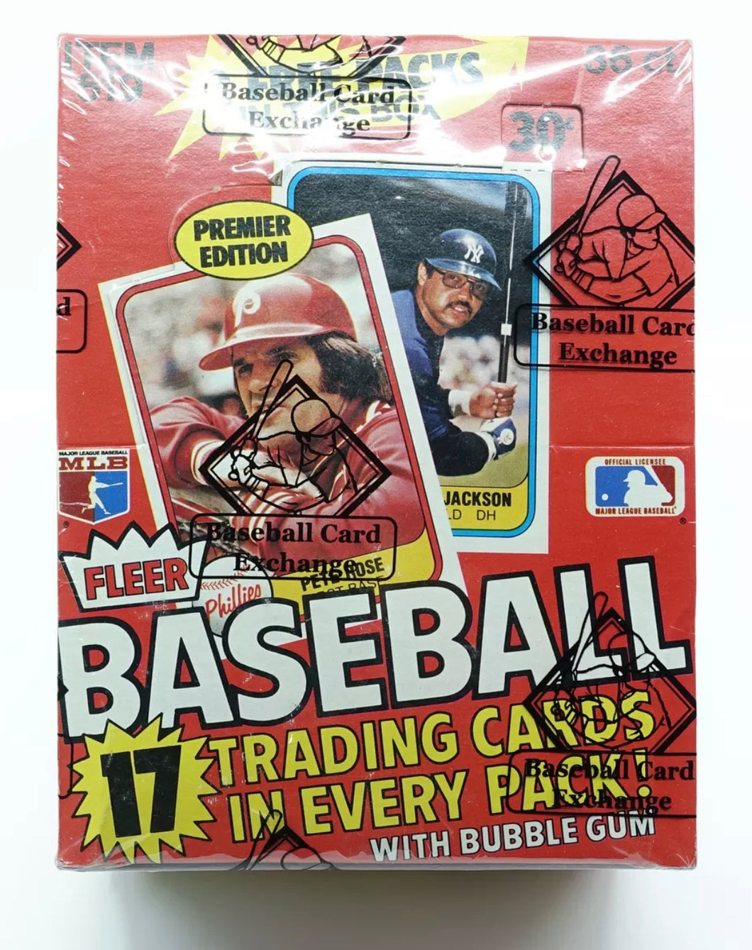 1981 Fleer Baseball Wax Box BBCE Authenticated