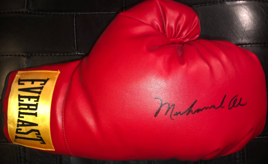 Muhammad Ali Signed Boxing Glove