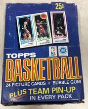 Load image into Gallery viewer, 1980 Topps Basketball 36 CT Wax Box Unopened
