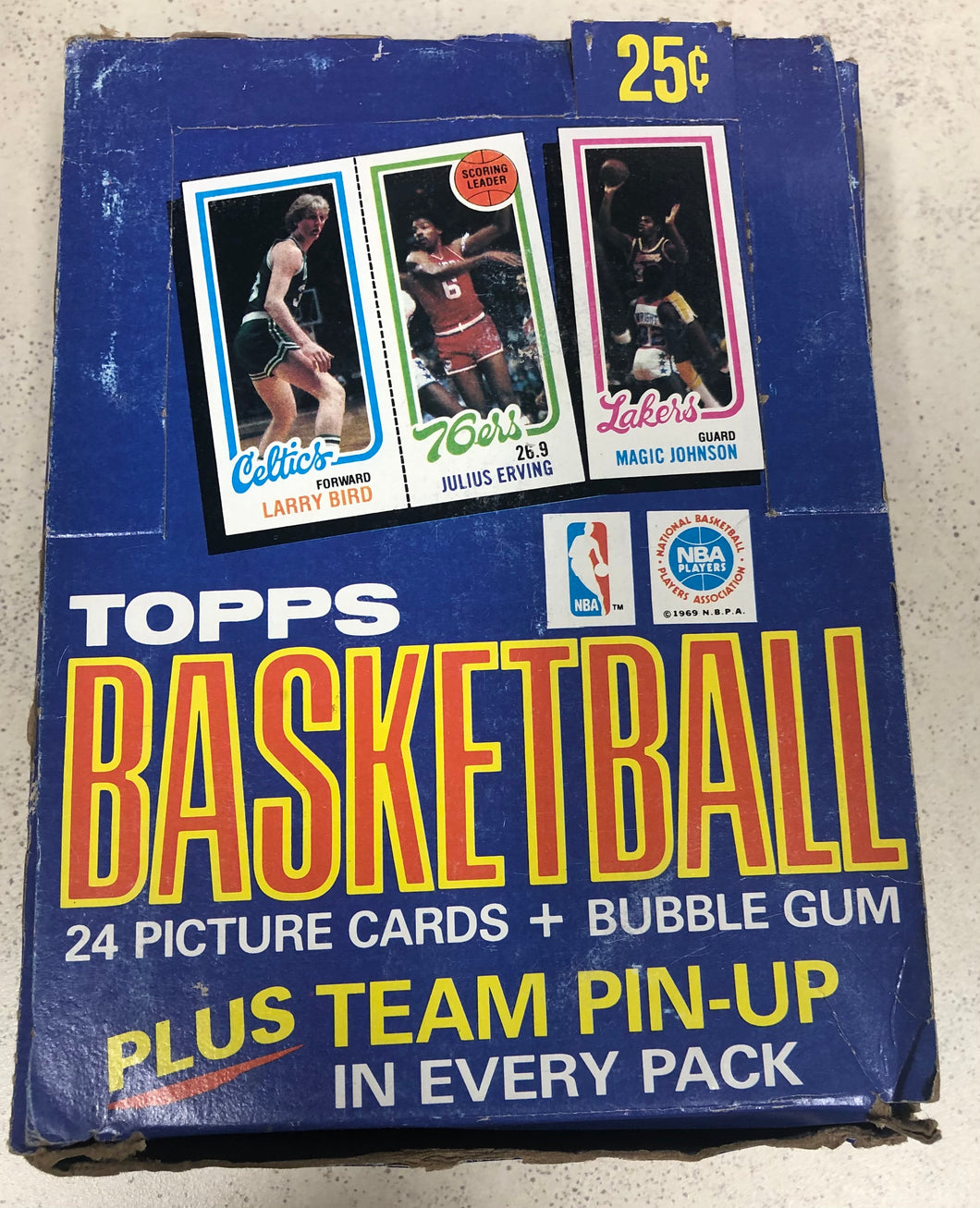 1980 Topps Basketball 36 CT Wax Box Unopened