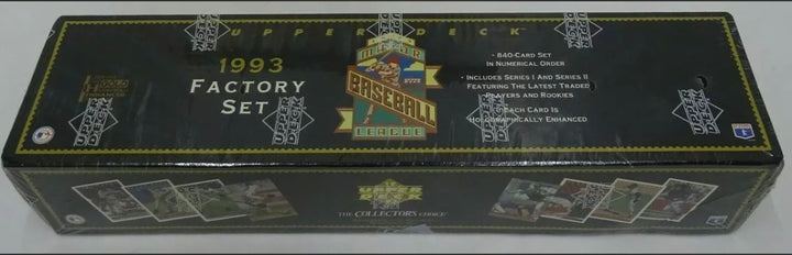 1993 Upper Deck Baseball Complete Set Factory Sealed