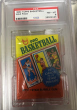 Load image into Gallery viewer, 1980 Topps Basketball PSA8-PSA6 8 Pack Lot
