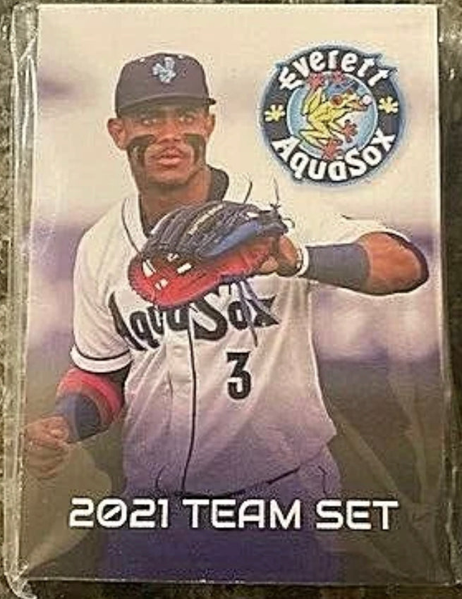 2021 Everett Aquasox Team Set (Julio Rodriguez/Matt Brash)