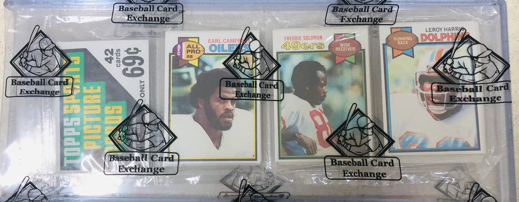 1979 Topps Football Rack Campbell RC Top BBCE Authenticated