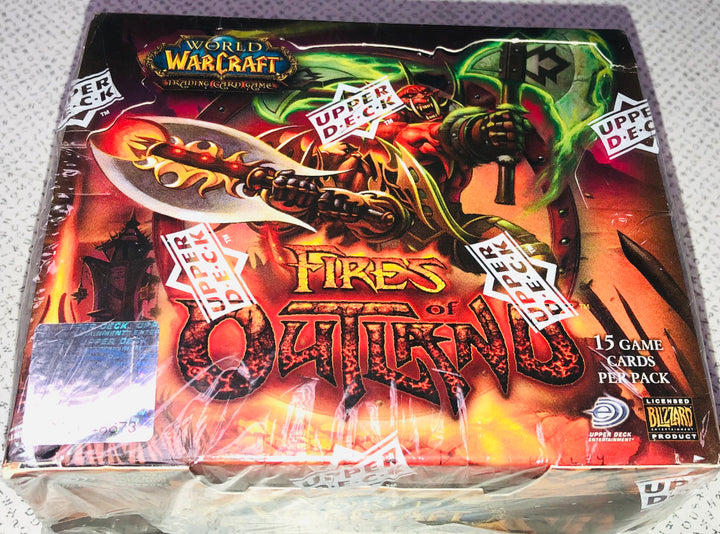 World of War Craft Fires Of Outland Hobby Box Factory Sealed
