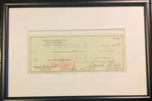 Load image into Gallery viewer, 1963 Carroll Shelby Signed Auto Parts Check
