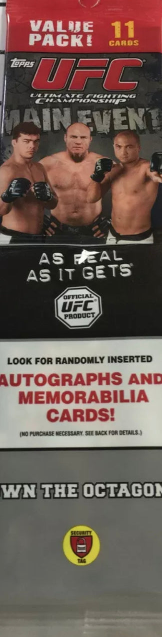 2010 Topps UFC Main Event Rack Pack Factory Sealed