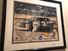 Load image into Gallery viewer, Dale Earnhardt Jim Davis Signed 18x24 Cell Rare
