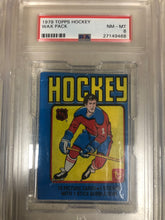 Load image into Gallery viewer, 1979 Topps Hockey Wax Pack Lot PSA 6-8 6 Packs
