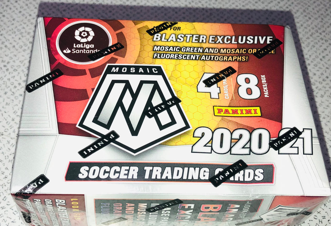 2020 21 Panini Mosaic La Liga Soccer Blaster Box